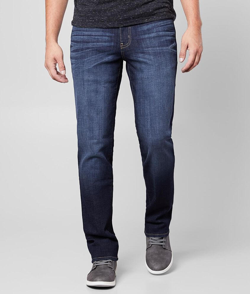 KC Signature Slim Straight Stretch Jean front view