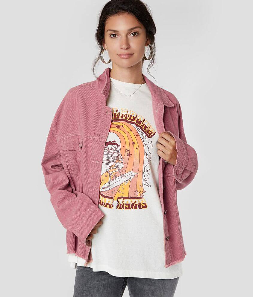 KanCan Lightweight Corduroy Jacket