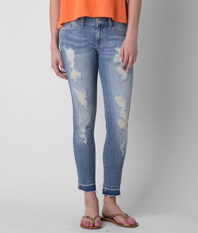 KanCan Low Rise Ankle Skinny Stretch Jean front view