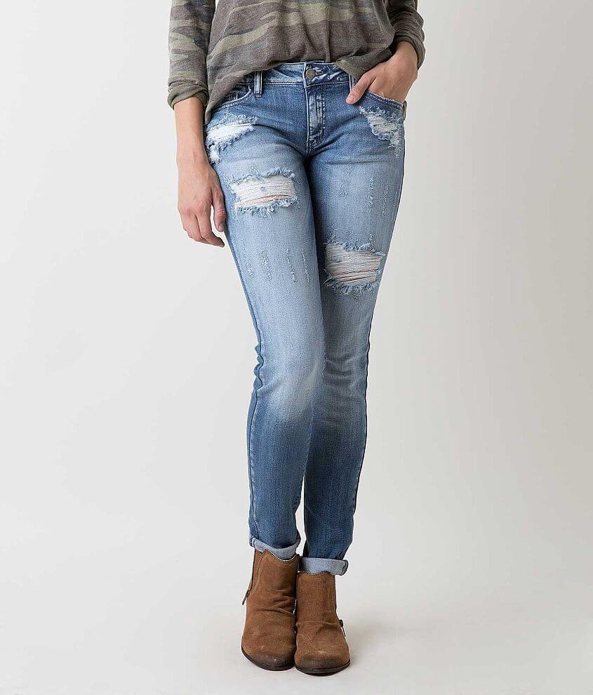 KanCan Low Rise Skinny Stretch Jean front view