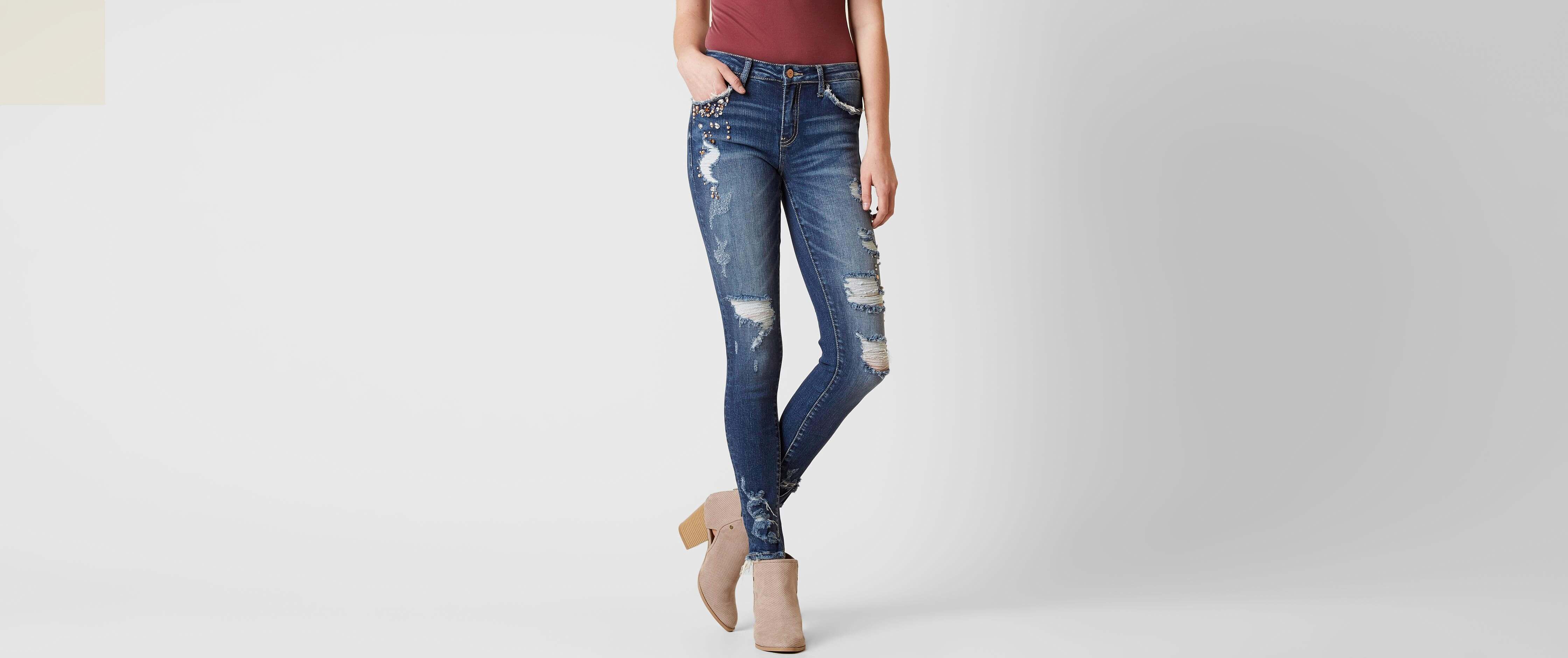 kancan low rise skinny stretch jean