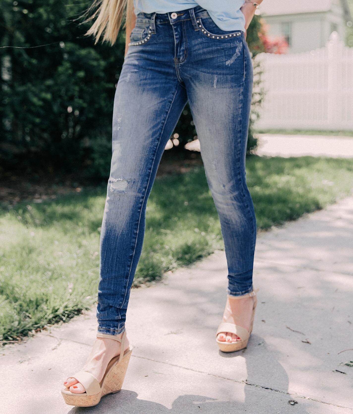 janina skinny denim wear