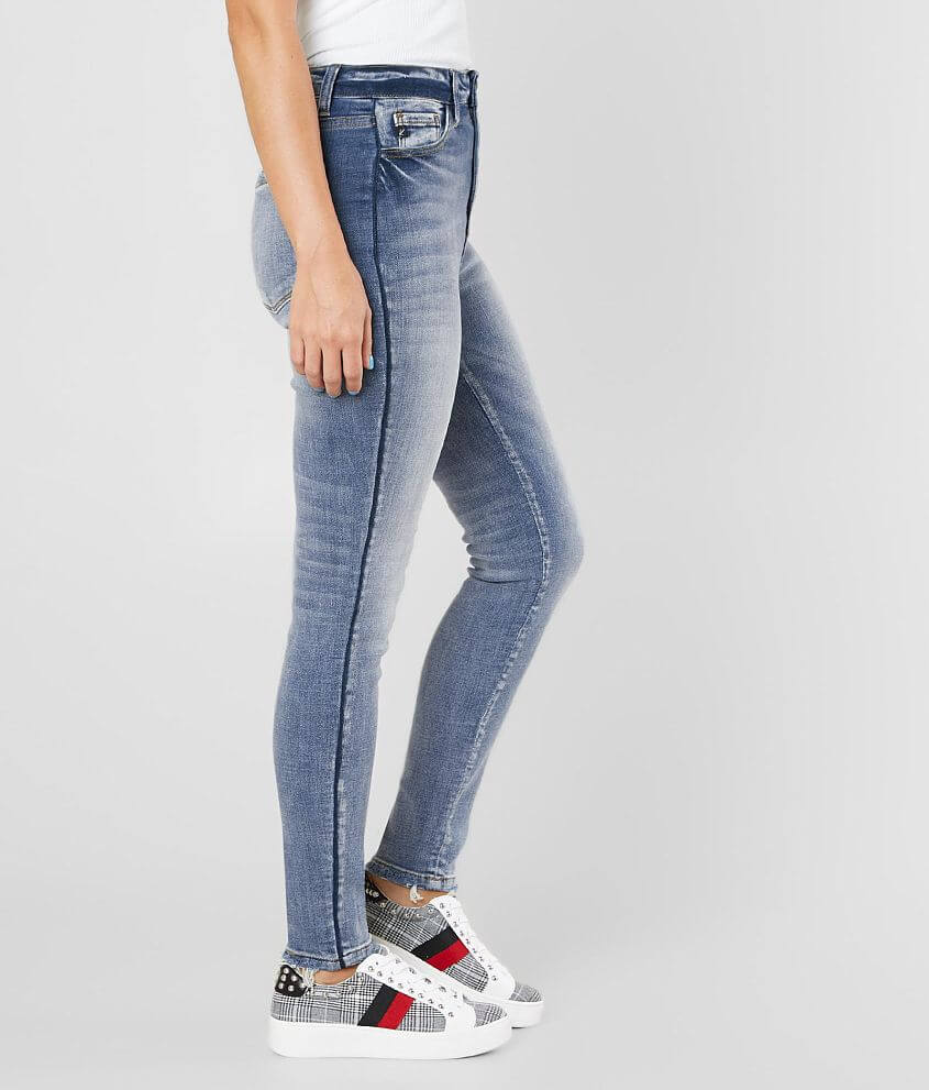 KanCan Kurvy Ultra High Rise Ankle Skinny Jean front view