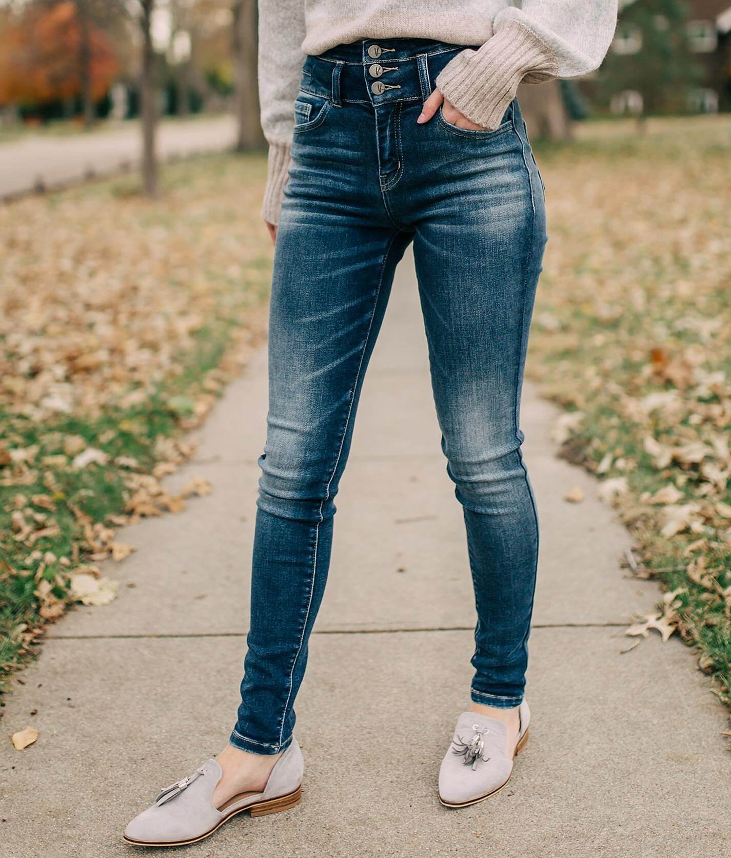 ultra high rise skinny jeans