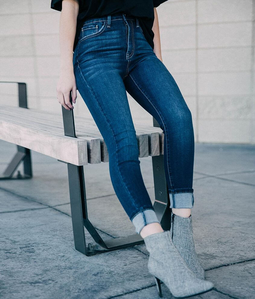 signature high rise super flare jean
