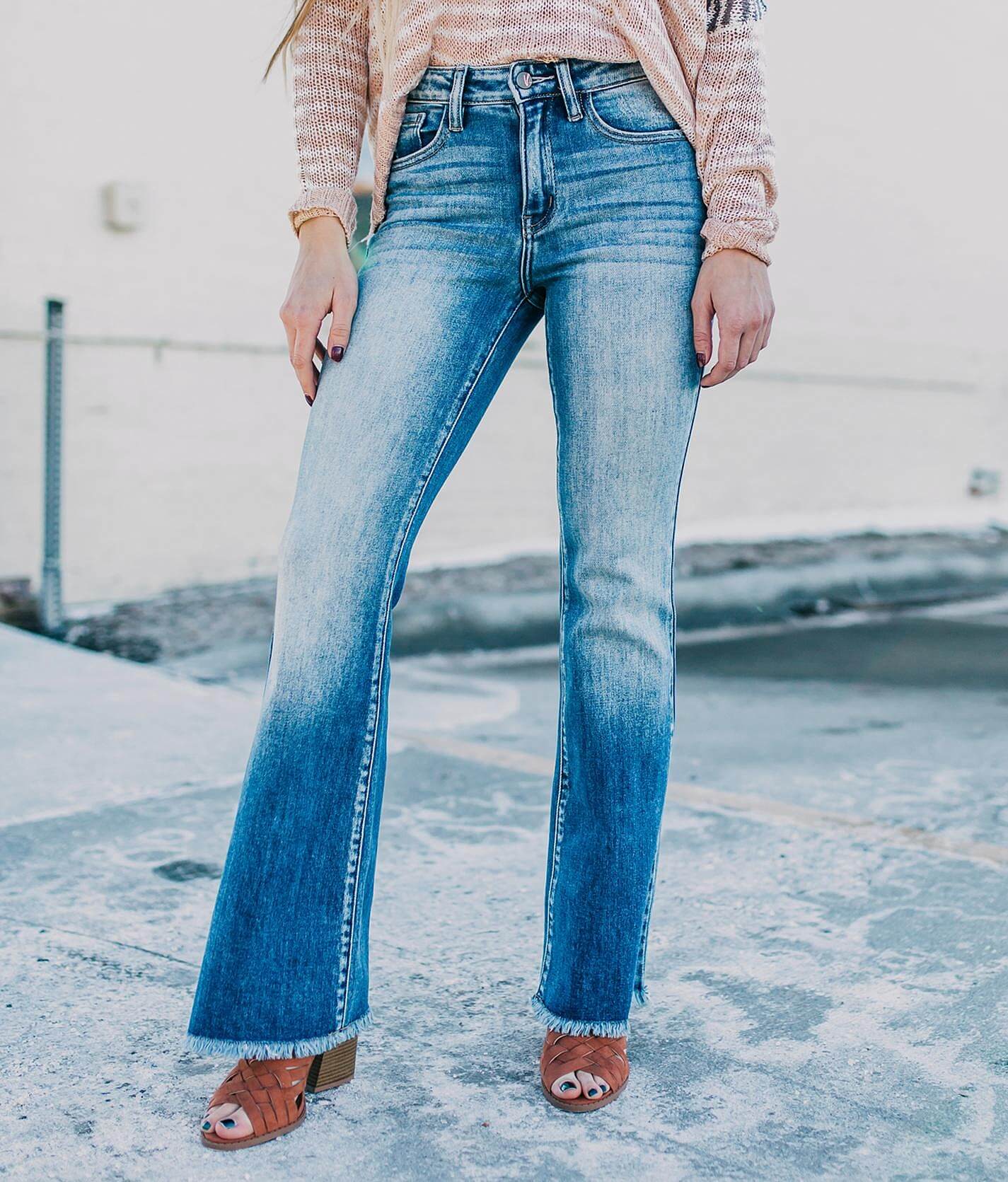 kancan fringe jeans