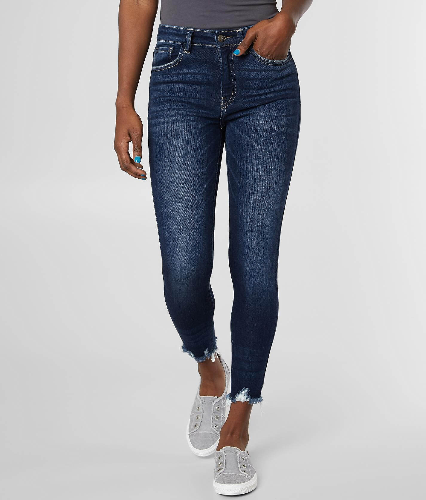 above ankle jeans