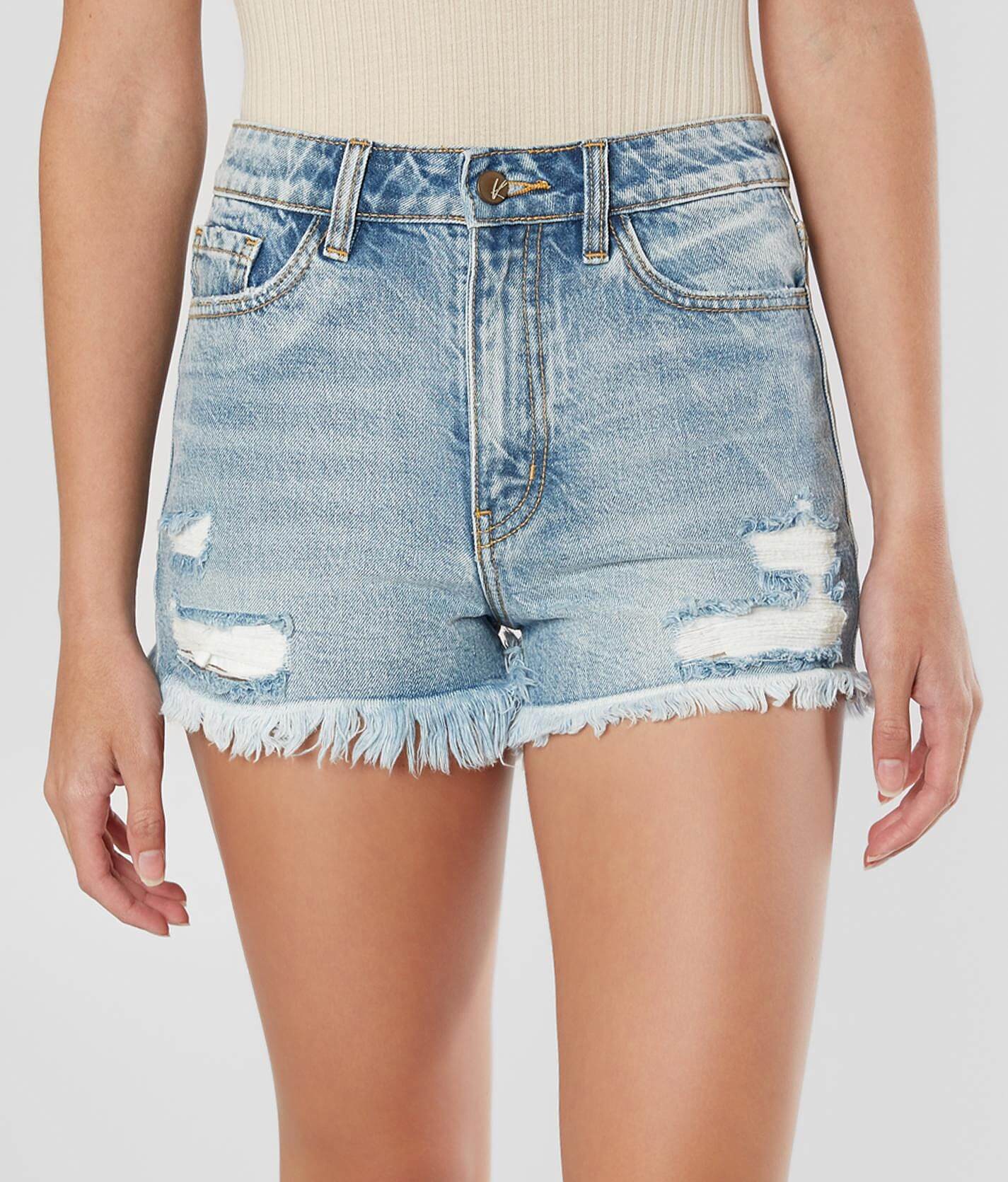 buckle kancan shorts