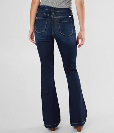 KanCan Signature Mid-Rise Flare Stretch Jean BACK