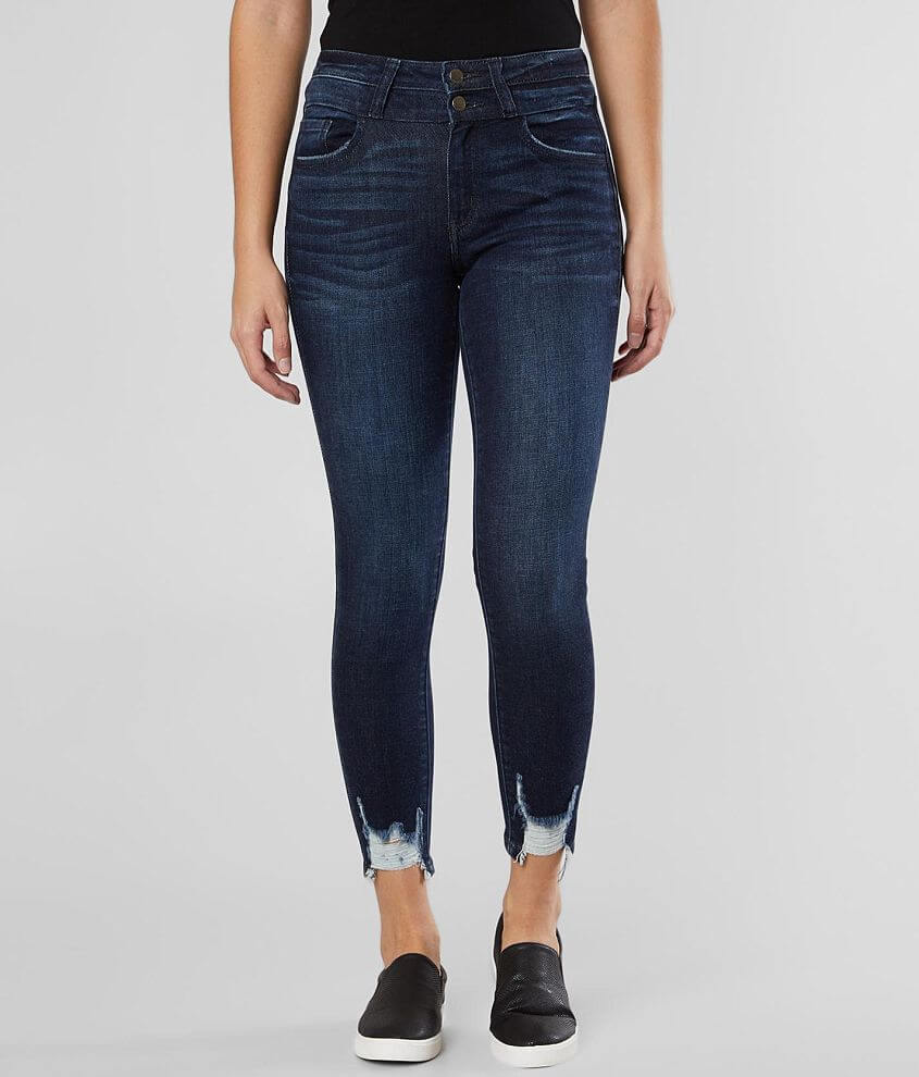 black high rise kancan jeans