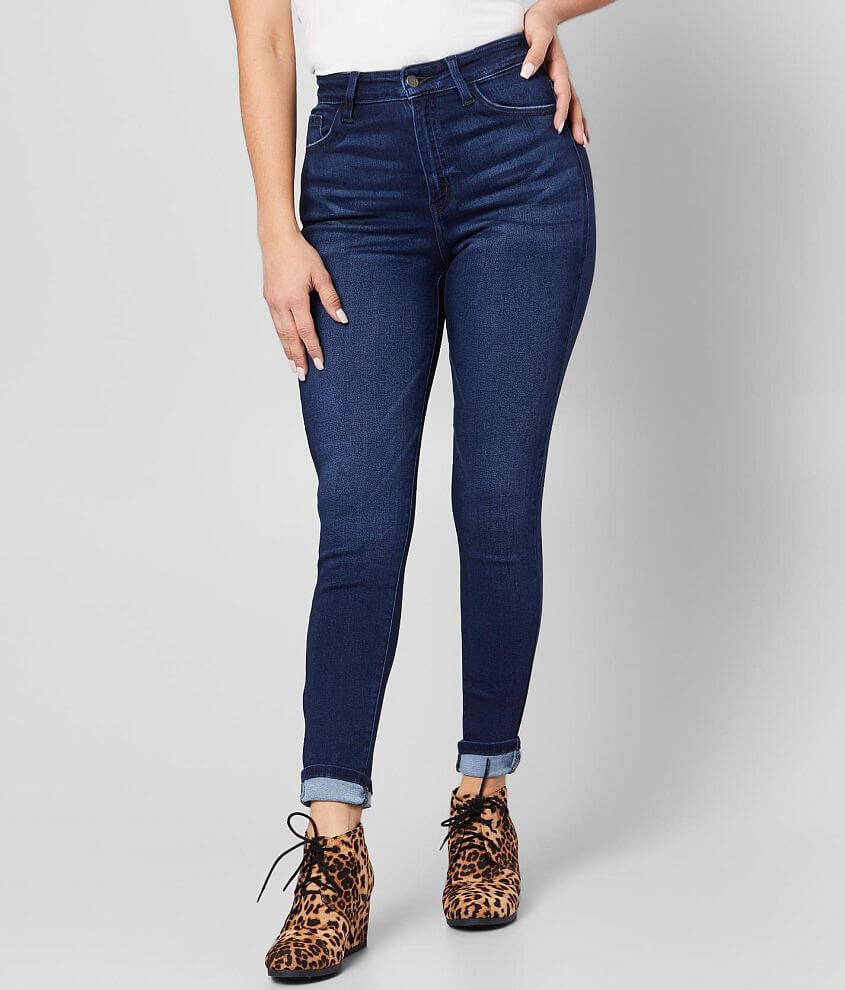 KanCan Signature Kurvy Ultra High Ankle Jean front view