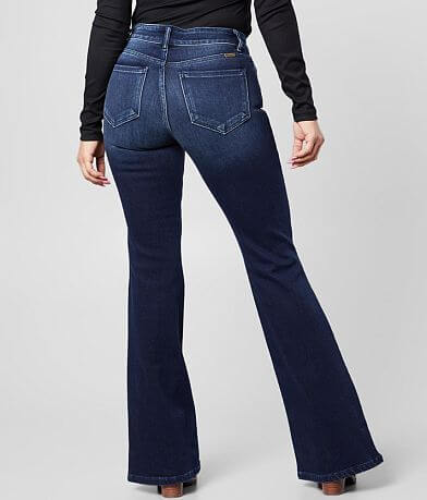 KanCan Signature Kurvy Mid-Rise Flare Jean BACK