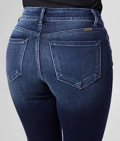 KanCan Signature Kurvy Mid-Rise Flare Jean BACK_POCKET