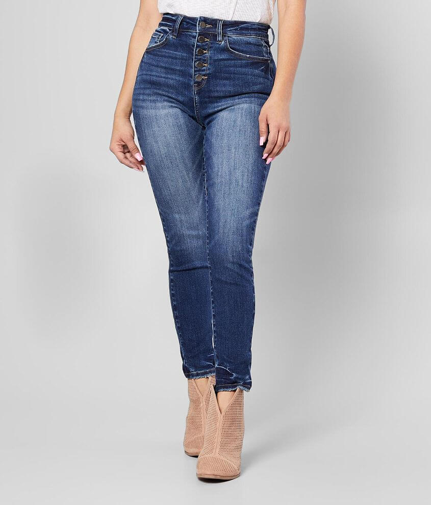 KanCan Signature Kurvy Ultra High Rise Skinny Jean front view