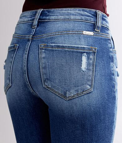 KanCan Signature High Rise Bermuda Stretch Short BACK_POCKET