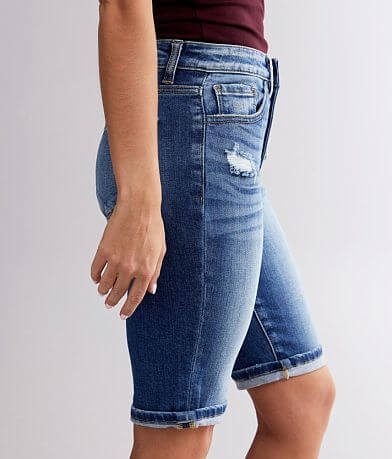 KanCan Signature High Rise Bermuda Stretch Short FULL_RIGHT_SIDE