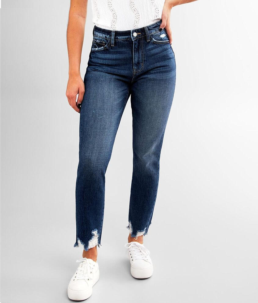KanCan Signature Mom Jean front view