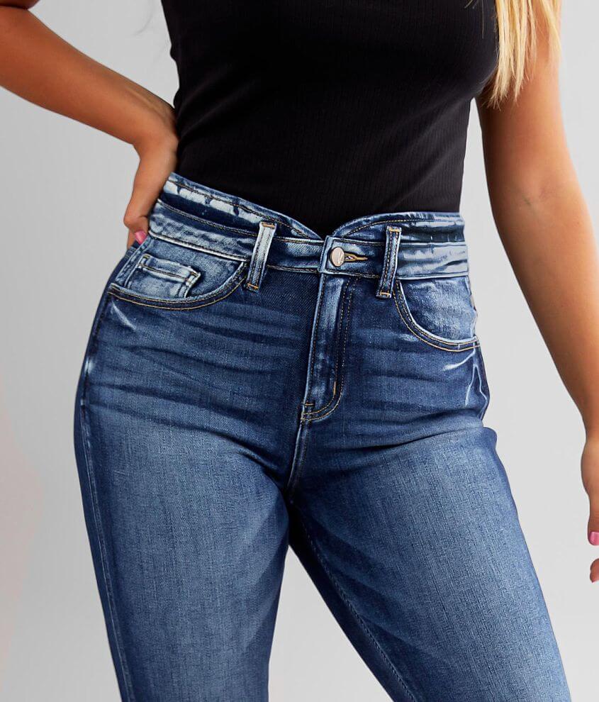 redone ultra high rise ankle crop