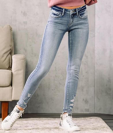 KanCan Signature Low Rise Ankle Skinny Jean front view