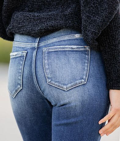 KanCan Signature Mid-Rise Flare Stretch Jean BACK_POCKET
