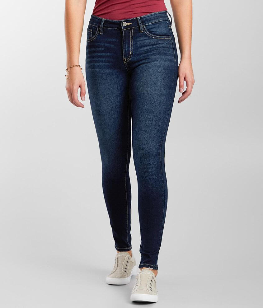 KanCan Signature Mid-Rise Skinny Stretch Jean - Women's Jeans in Blake