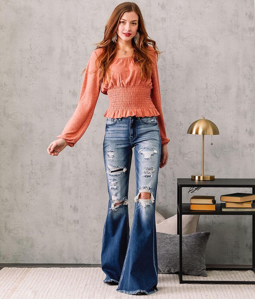 High Rise Super Flare Jean