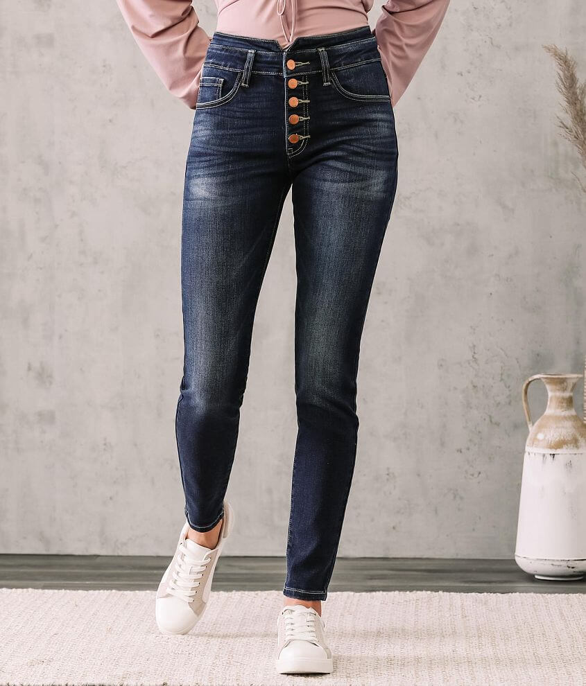 KanCan Signature High Rise Skinny Stretch Jean front view