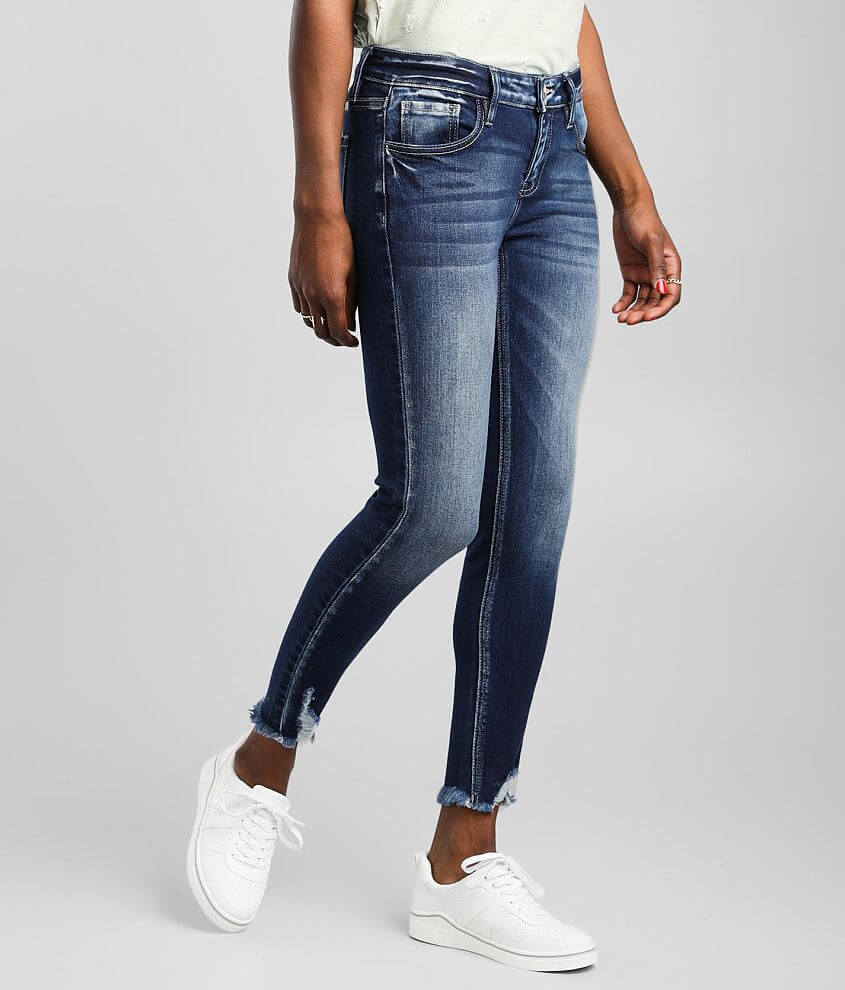 KanCan Signature Low Rise Ankle Skinny Jean front view
