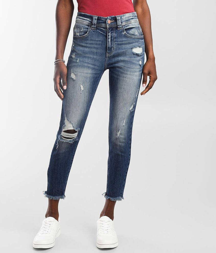 KanCan Signature High Rise Ankle Skinny Jean front view