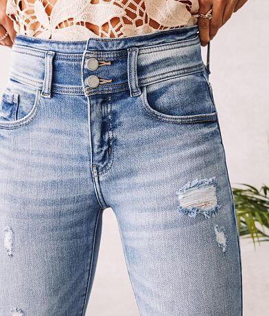 KanCan Signature High Rise Super Flare Jean misc detail 1 view