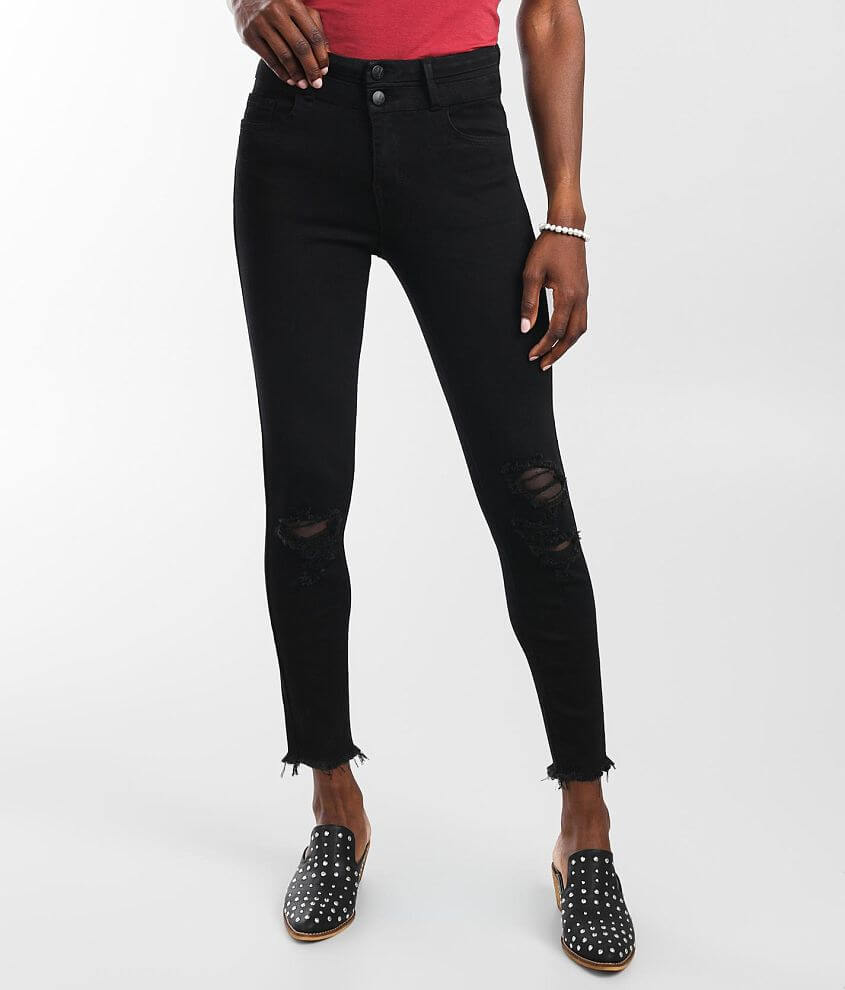 KanCan Signature Mid-Rise Ankle Skinny Jean front view