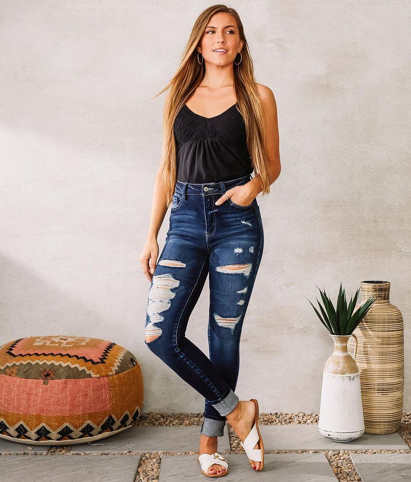 Ultra High Ankle Skinny Jean