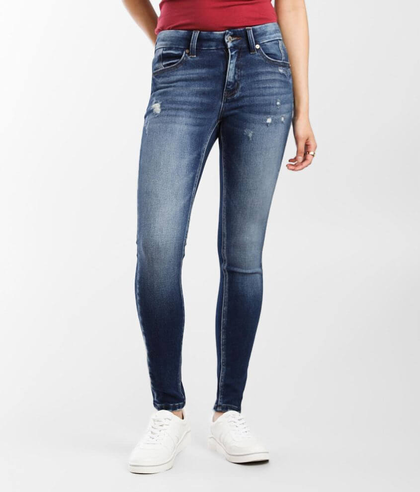 KanCan Signature Mid-Rise Skinny Stretch Jean - Women's Jeans in ...