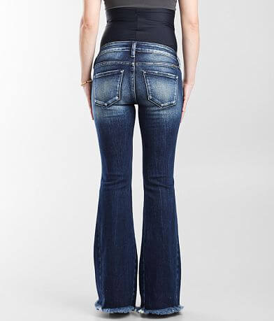 KanCan Signature Maternity Flare Stretch Jean BACK