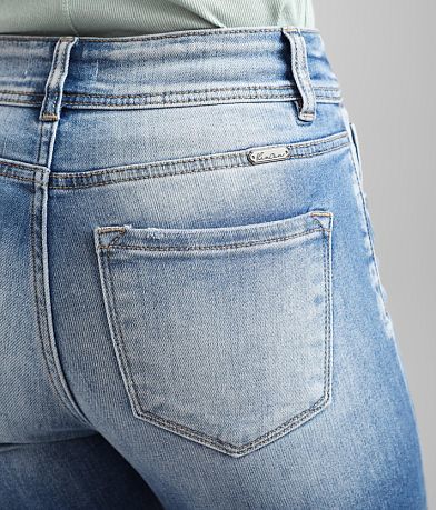 KanCan Signature Kurvy Ultra High Ankle Jean back pocket view