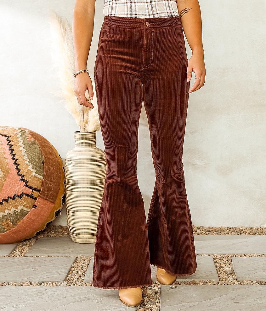 ULTRA SUEDE FLARE PANTS