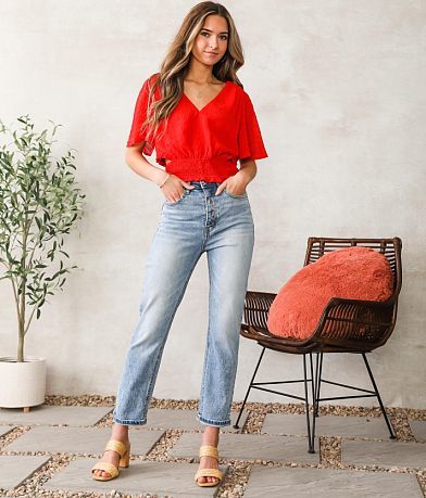 KanCan Signature Baggy Fit Stretch Jean misc detail 2 view