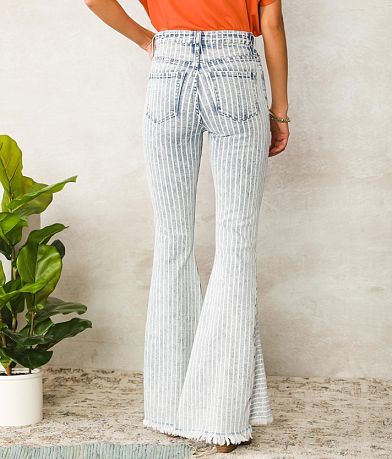 KanCan Signature Ultra High Rise Super Flare Jean BACK