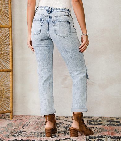 KanCan Signature High Rise Relaxed Stretch Jean BACK