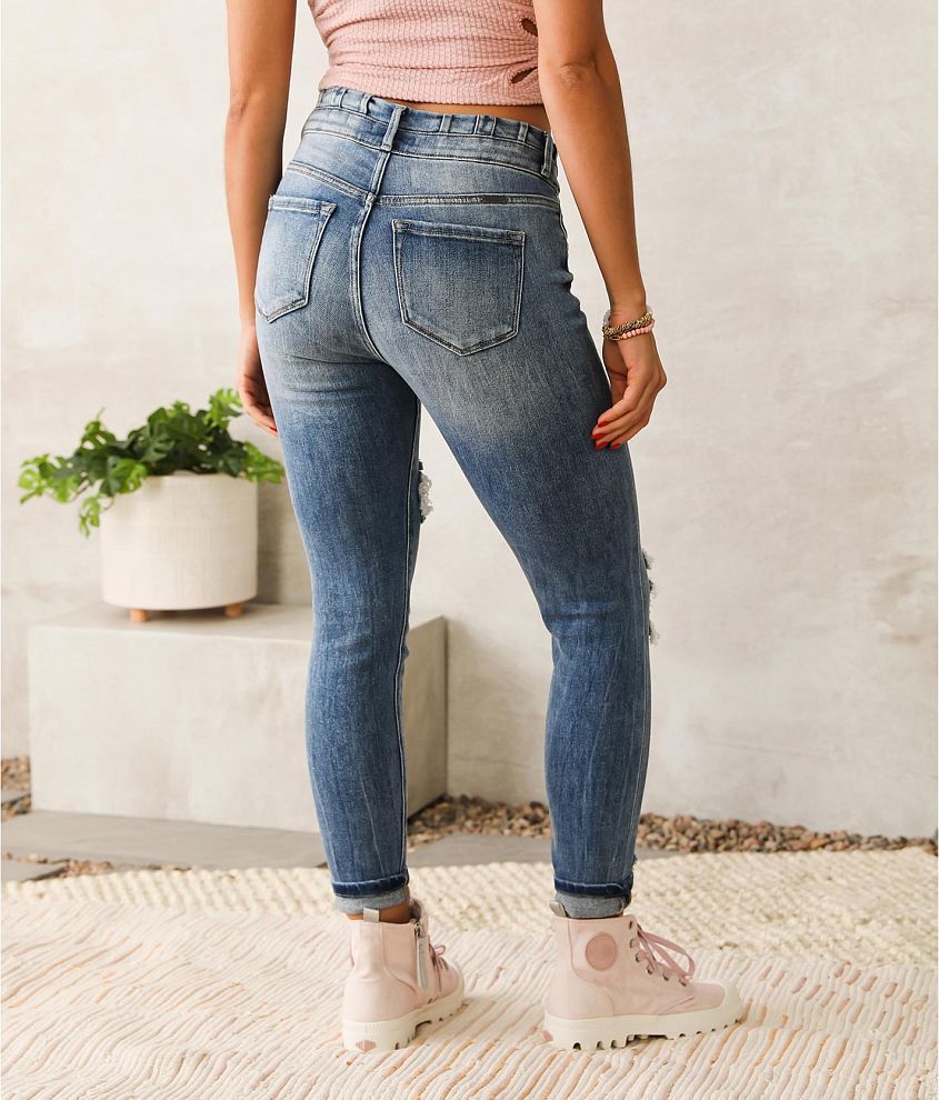 Kurvy Mid-Rise Ankle Skinny Jean