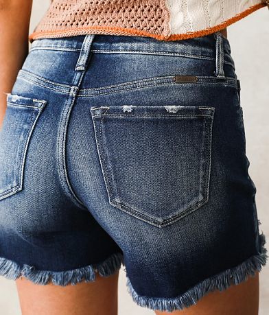 KanCan Signature Mid-Rise Stretch Short BACK_POCKET