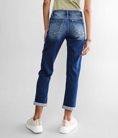 KanCan Signature Mid-Rise Relaxed Stretch Jean BACK