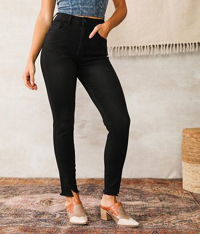 KanCan Signature Kurvy High Rise Ankle Skinny Jean front view