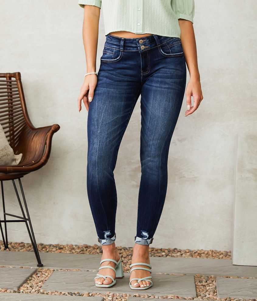 KanCan Signature Low Rise Ankle Skinny Jean front view