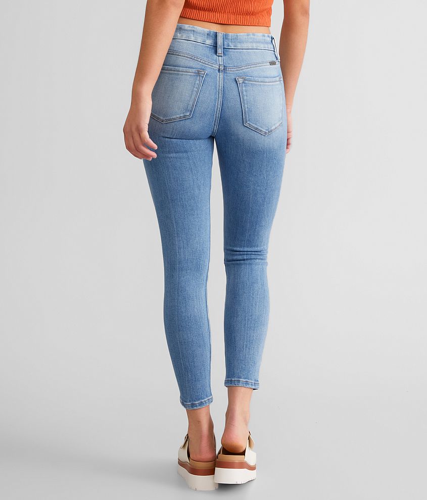 Mid-Rise Ankle Skinny Stretch Jean
