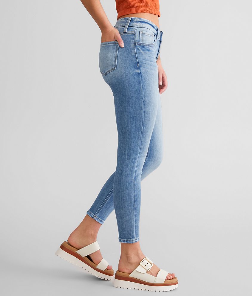 Mid-Rise Ankle Skinny Stretch Jean