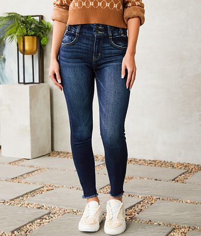 KanCan Signature High Rise Ankle Skinny Jean front view