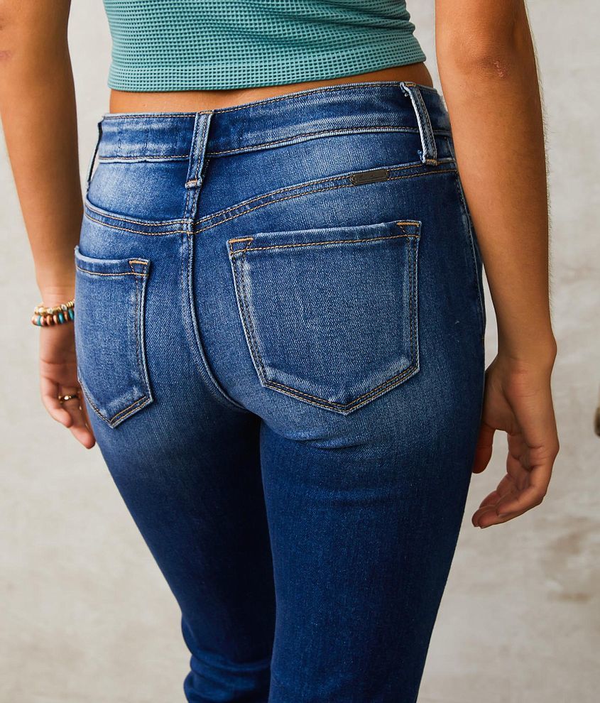 Mid-Rise Super Flare Stretch Jean