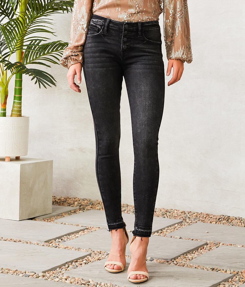 KanCan Signature Mid-Rise Ankle Skinny Jean front view