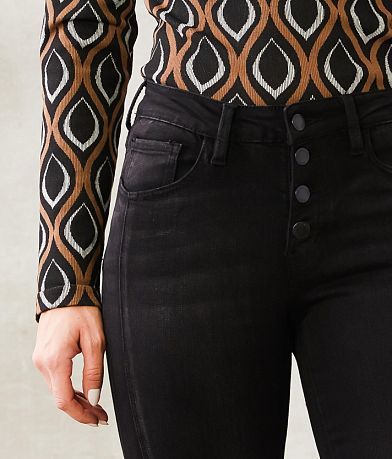 KanCan Signature Kurvy Mid-Rise Flare Jean misc detail 1 view